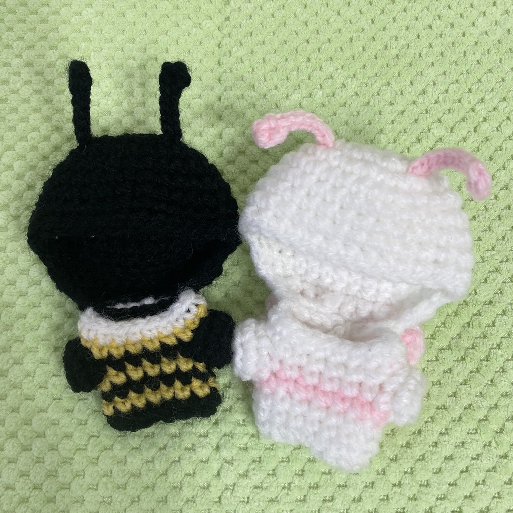 ミツバチ&蝶々(マスコットサイズ)