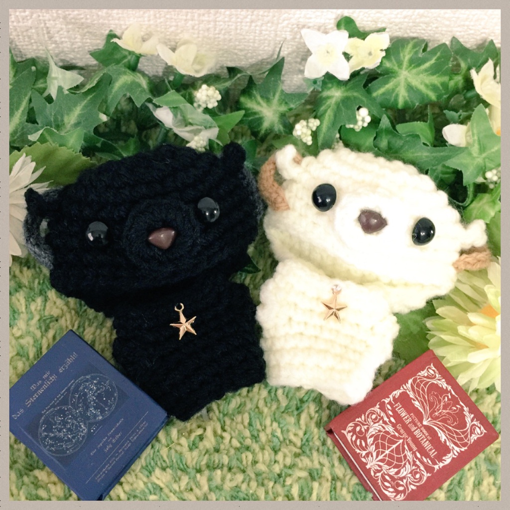 ヒツジ(ブラック&ホワイト)