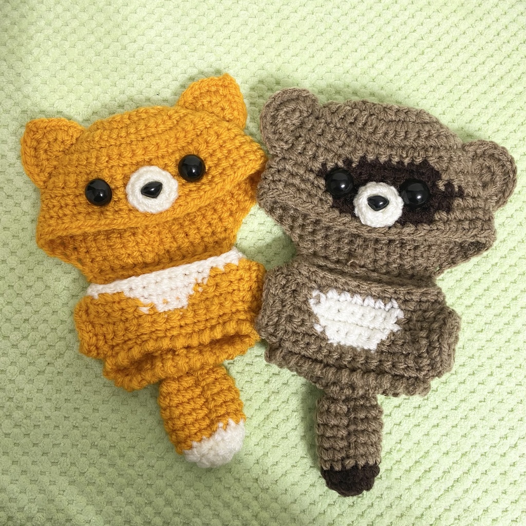 【7種類】お座りぬいサイズ