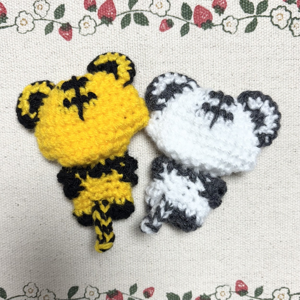 アニマル着ぐるみ&シュウマイ帽子(ほわぬい等サイズ)