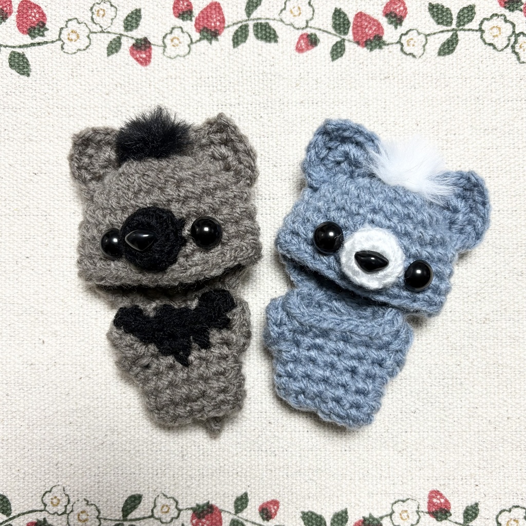 アニマル着ぐるみ&シュウマイ帽子(ほわぬい等サイズ)