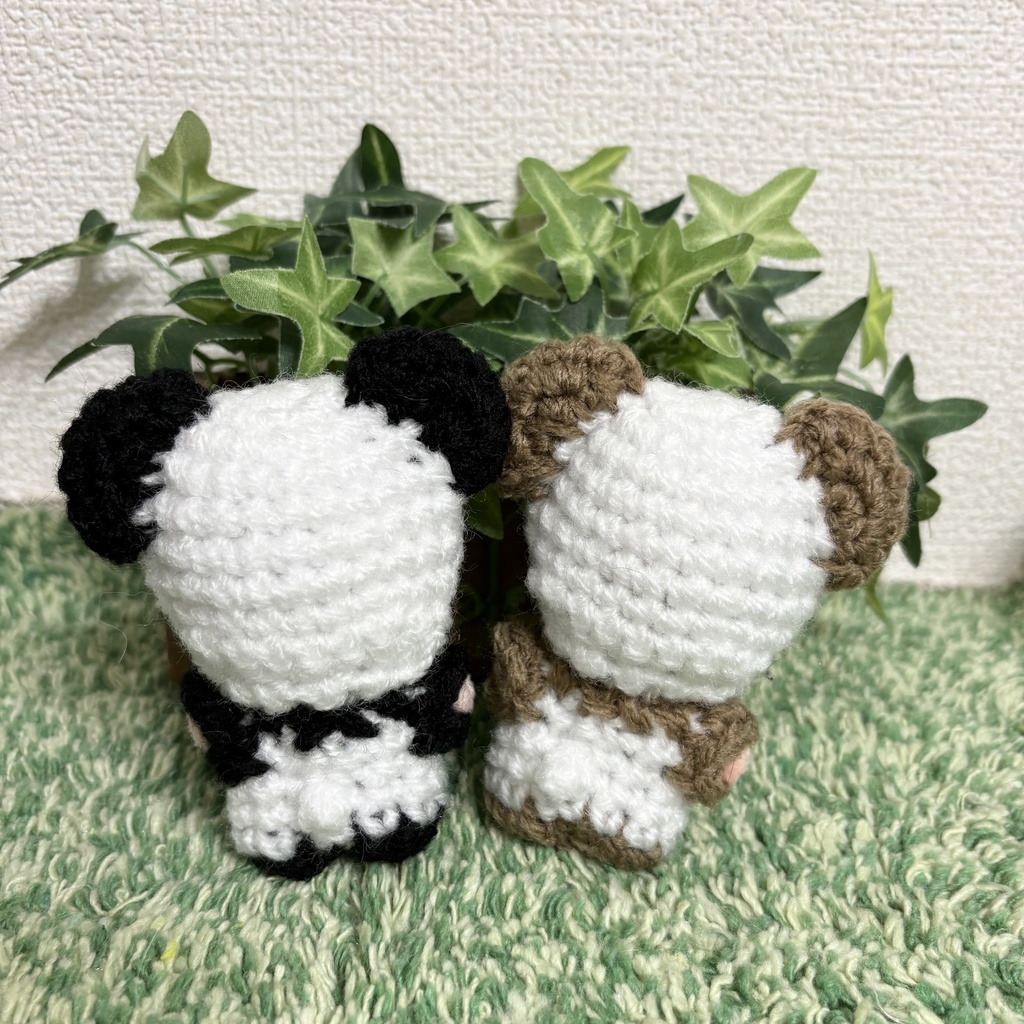 パンダ(ほわぬいサイズ)