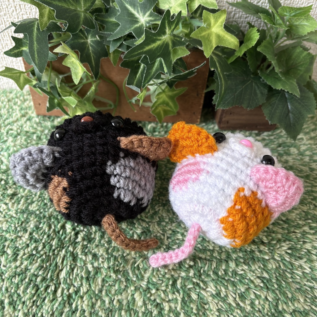 三毛猫(おまんじゅうサイズ)