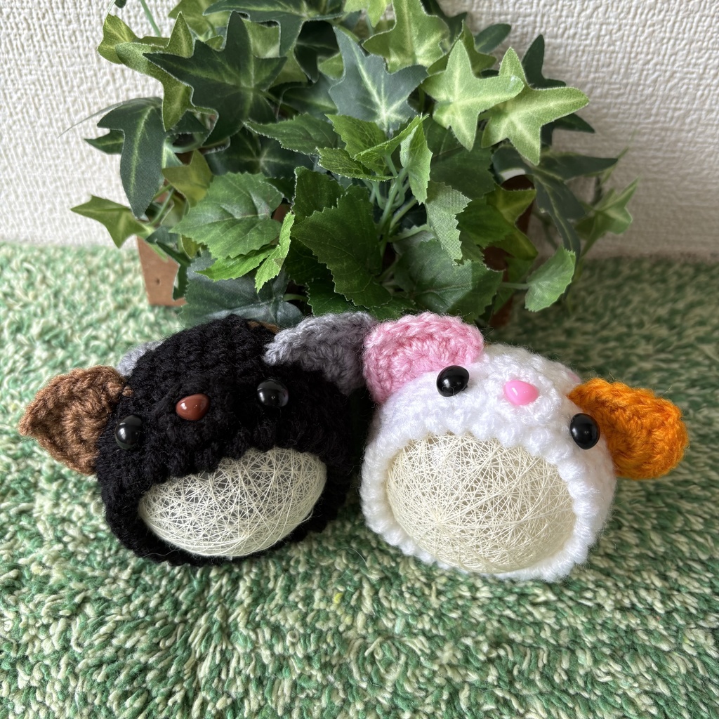 三毛猫(おまんじゅうサイズ)