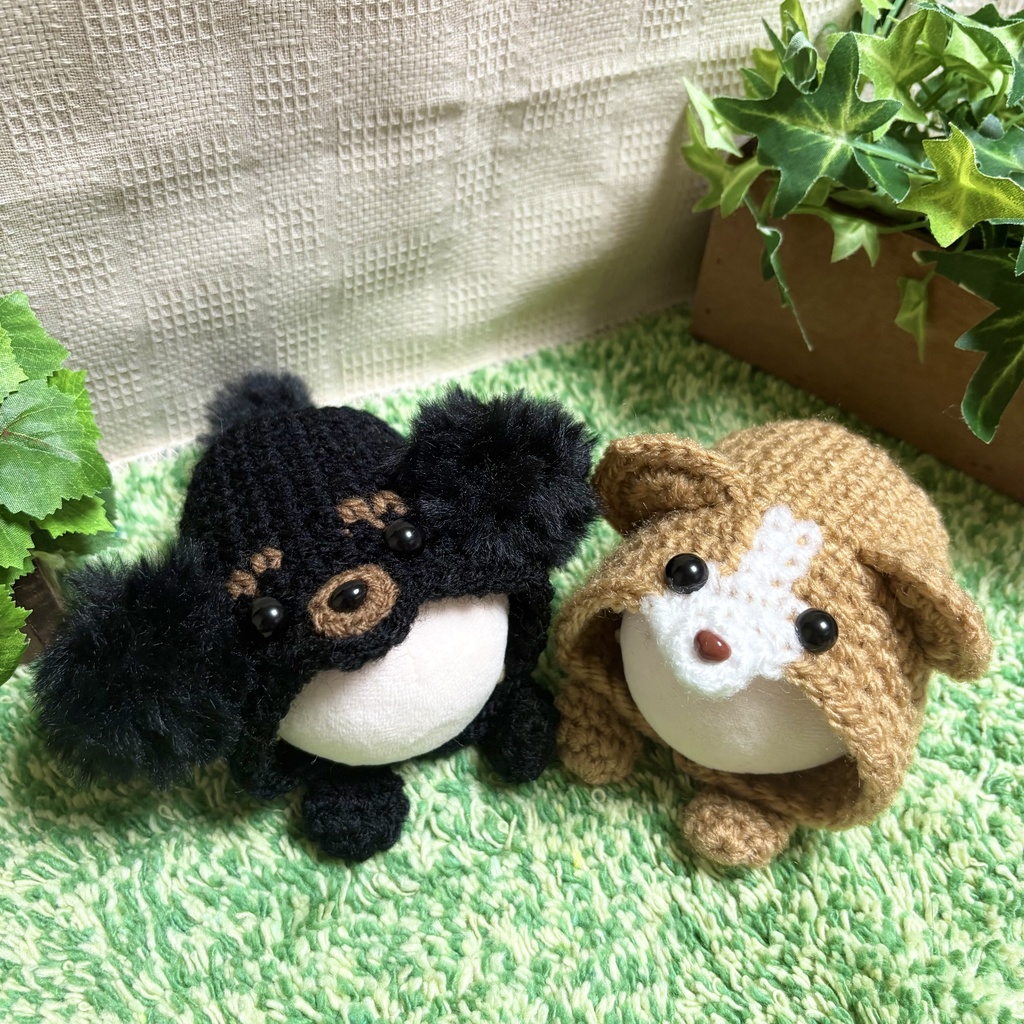 わんわん着ぐるみ(4種類・ぽてコロサイズ)