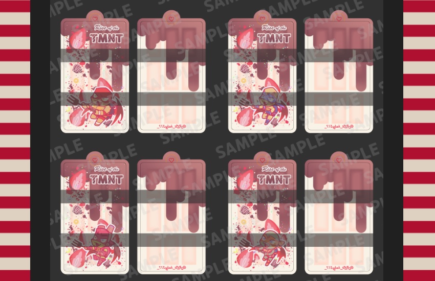 アクキー図案セット2