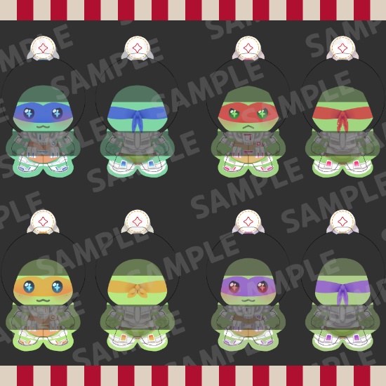 アクキー図案セット1