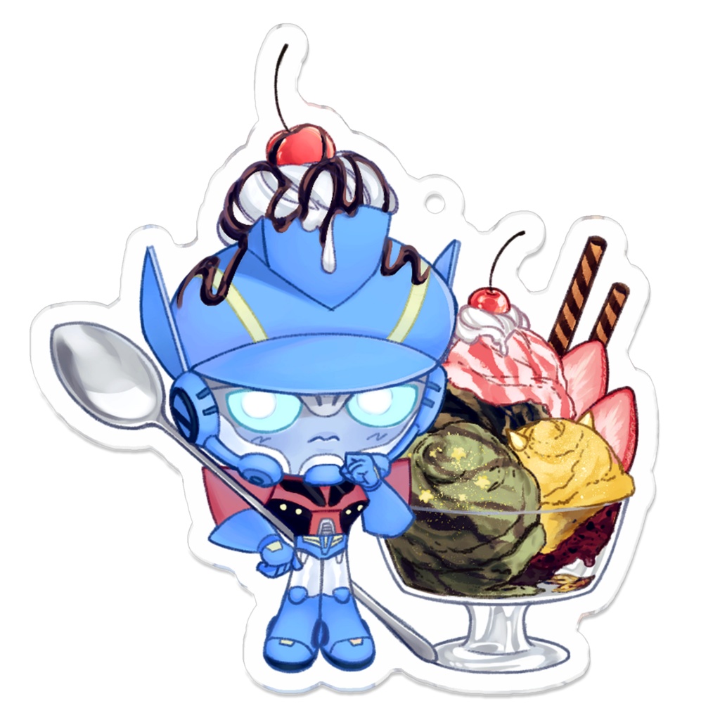 TFAオプティマスプライムアクリルキーホルダー