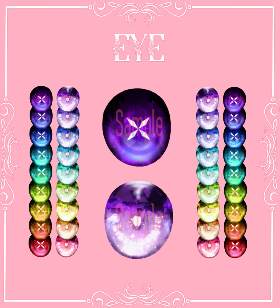 Maya Eye Texture & Butterfly makeup