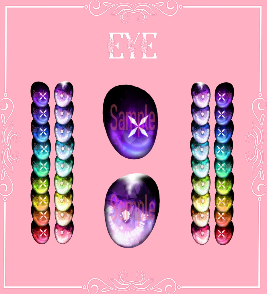 Rindo Eye Texture & Butterfly makeup