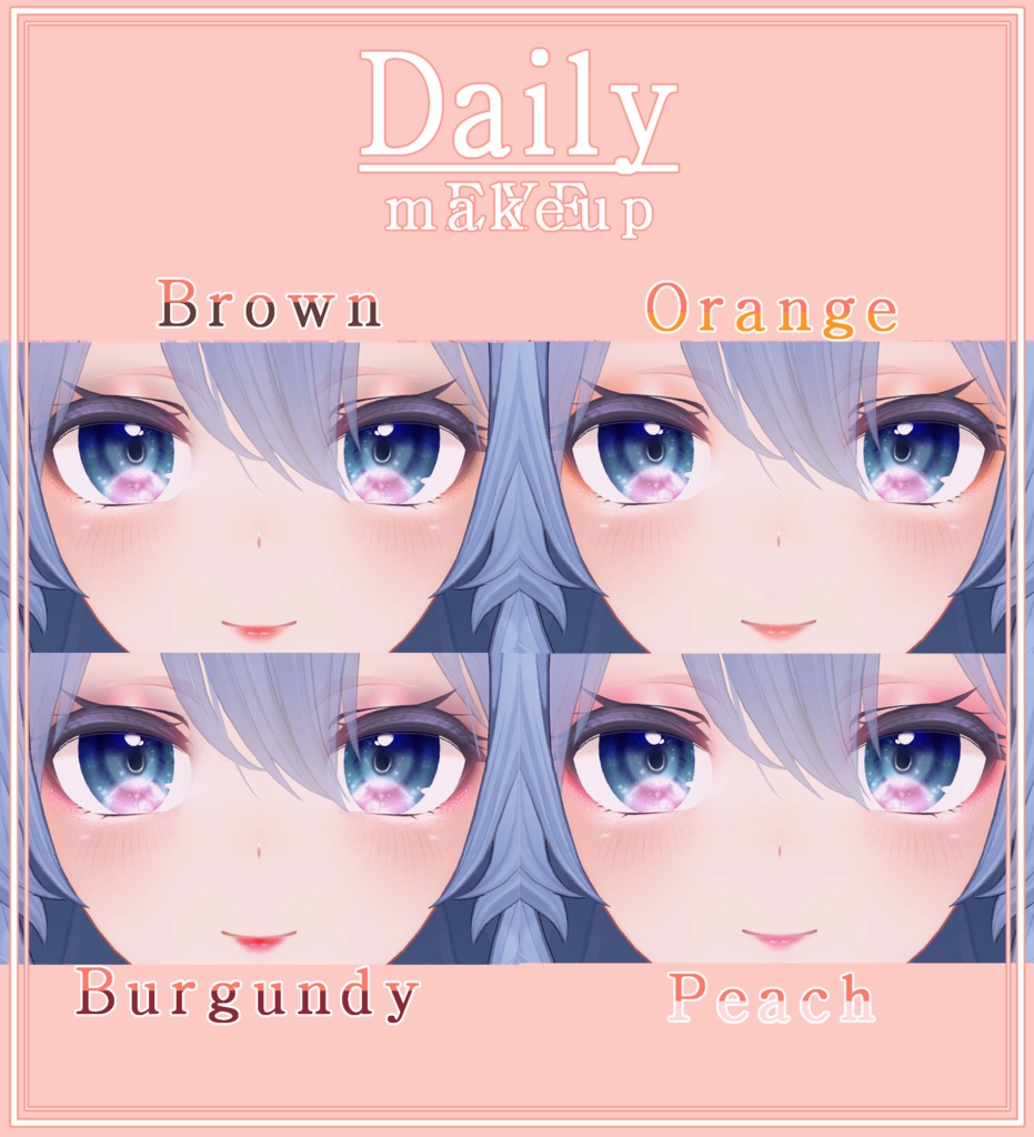 Kikyo Eye Texture & Daily makeup