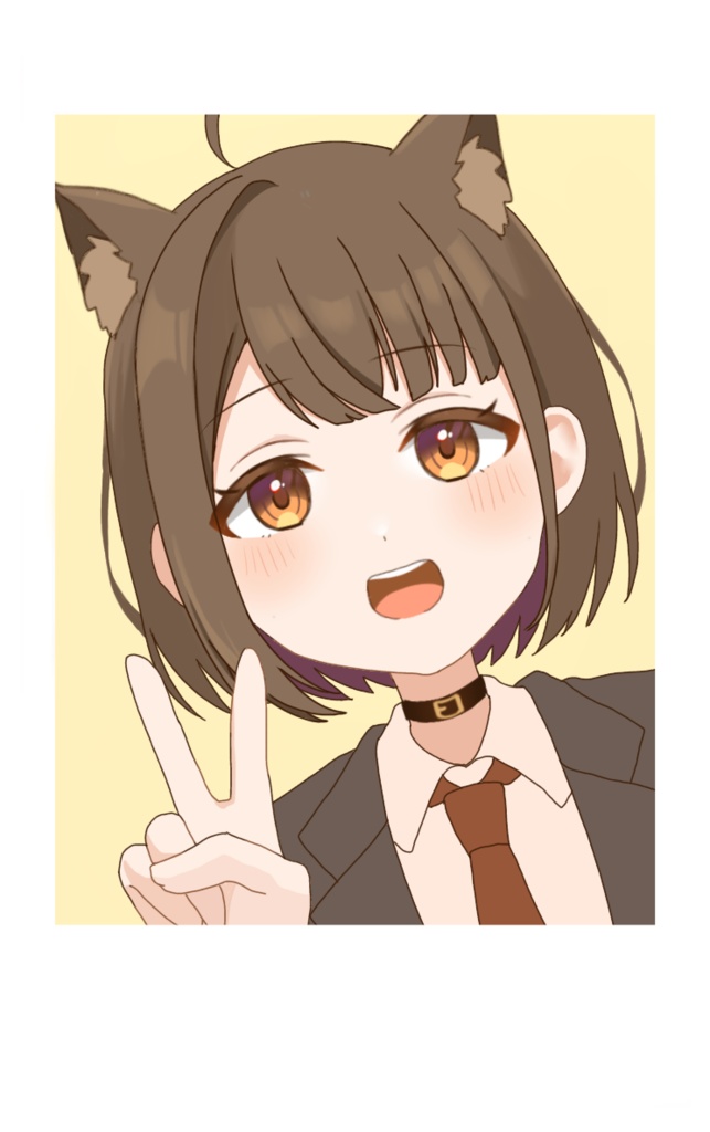 チェキ風　カード　手書きサイン付き！