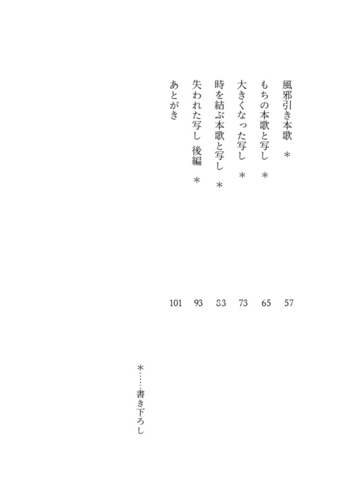 【ちょぎくに】なりたて本歌とうまれたて写し