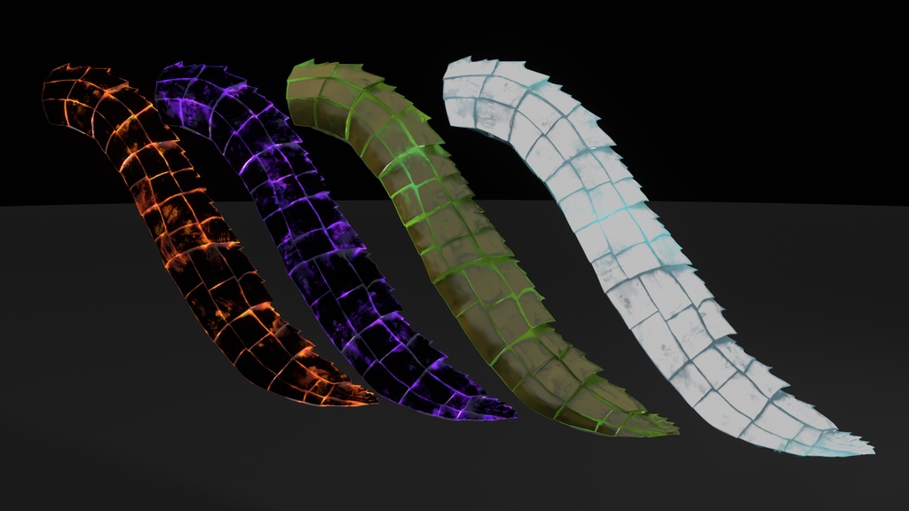 Dragon Horn/Tail Set 1 ドラゴンホーン/テイルセット1