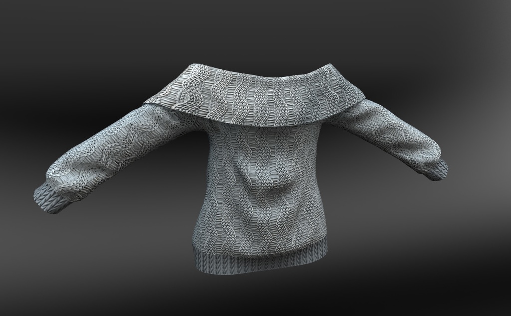 Off Shoulder Sweater オフショルダーセーター