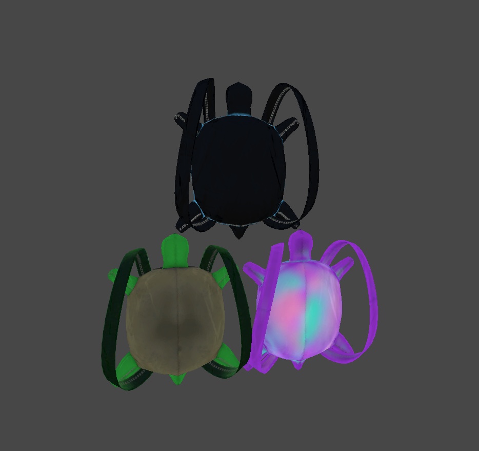 Turtle Plush Backpack タートル・プラッシュ・バックパックCommercial