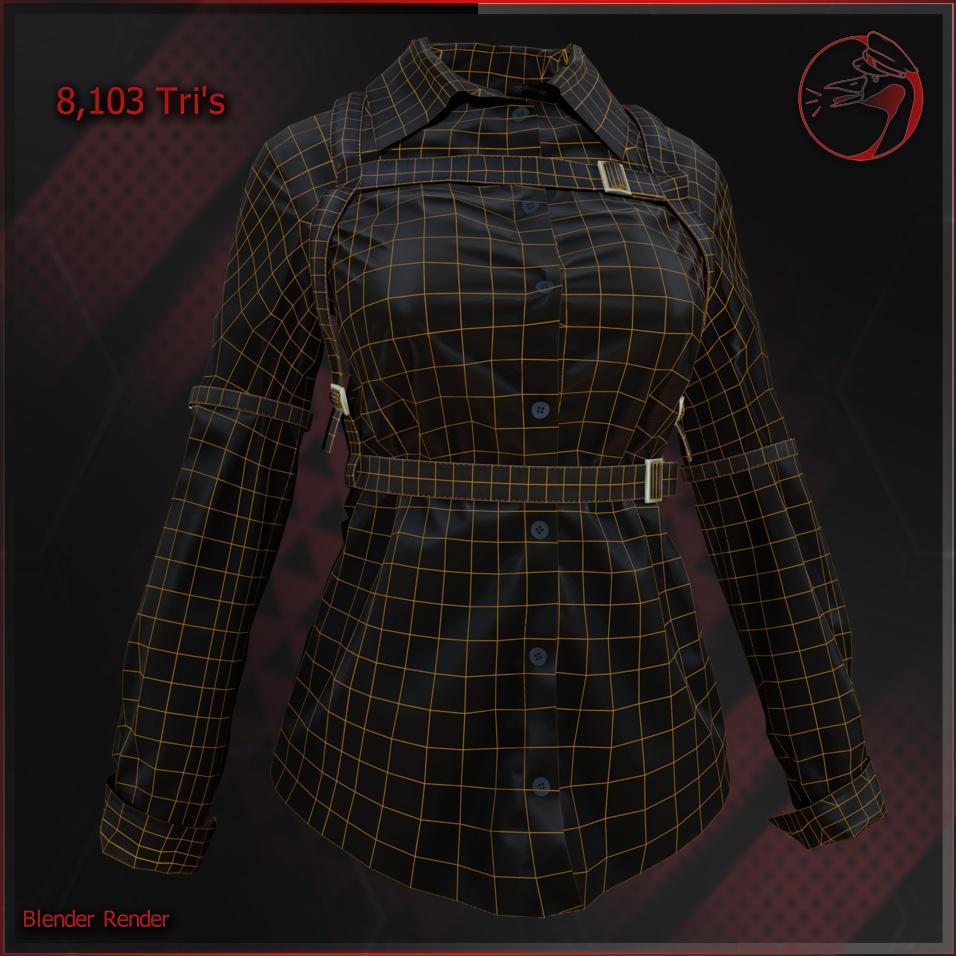 Outlaw's Buttoned Shirt アウトローのボタン付きシャツ