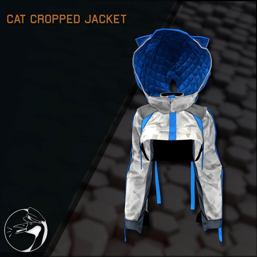 キャット・クロップド・ジャケット Cat Cropped Jacket----