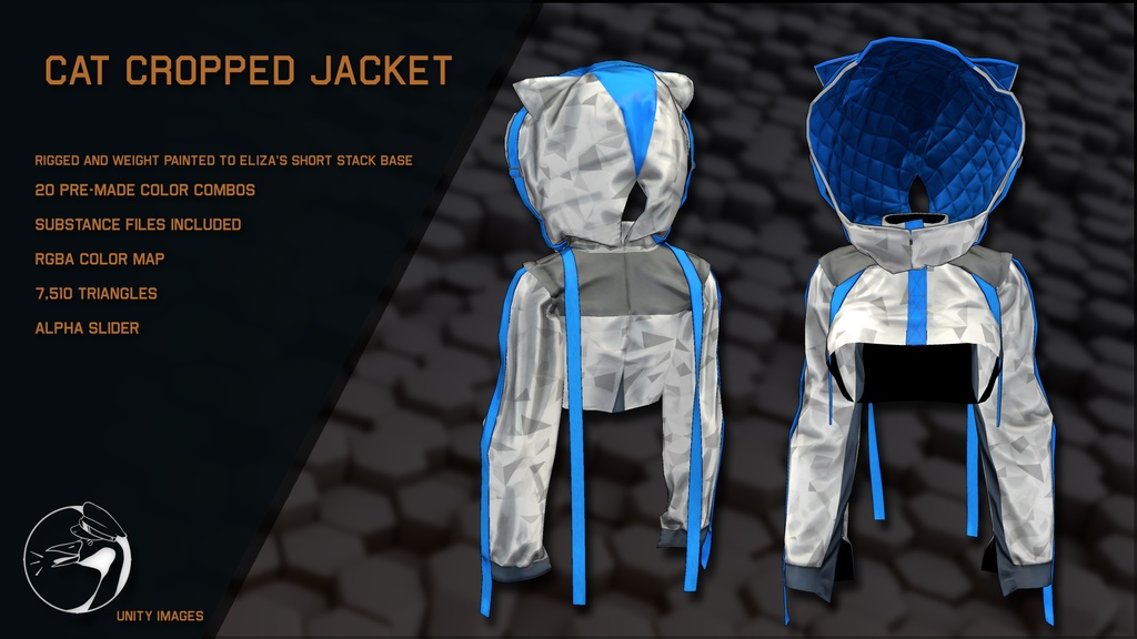 キャット・クロップド・ジャケット Cat Cropped Jacket----