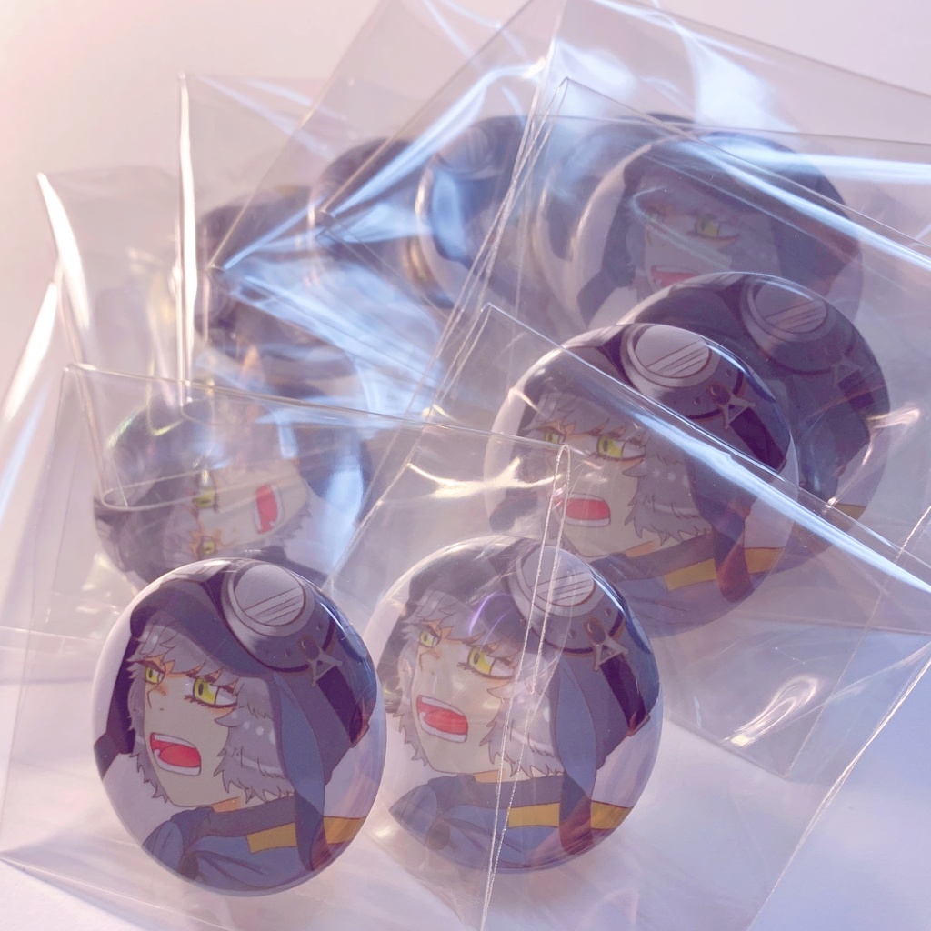 創作キャラ缶バッジ