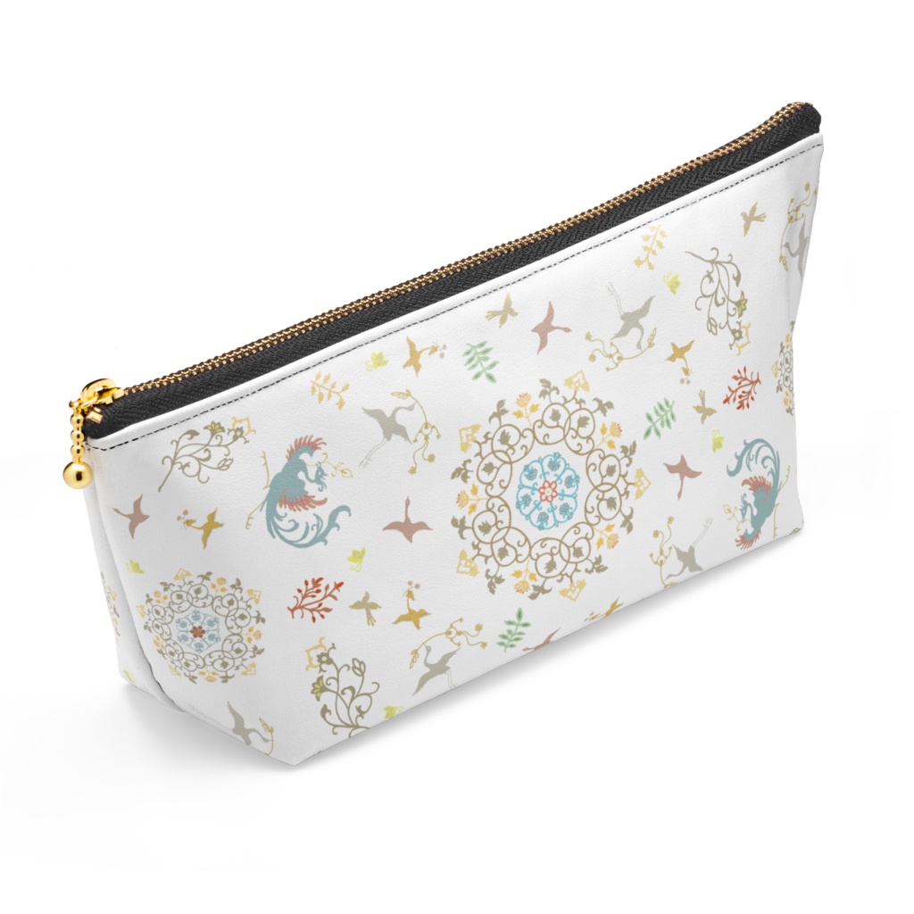 正倉院柄ポーチ