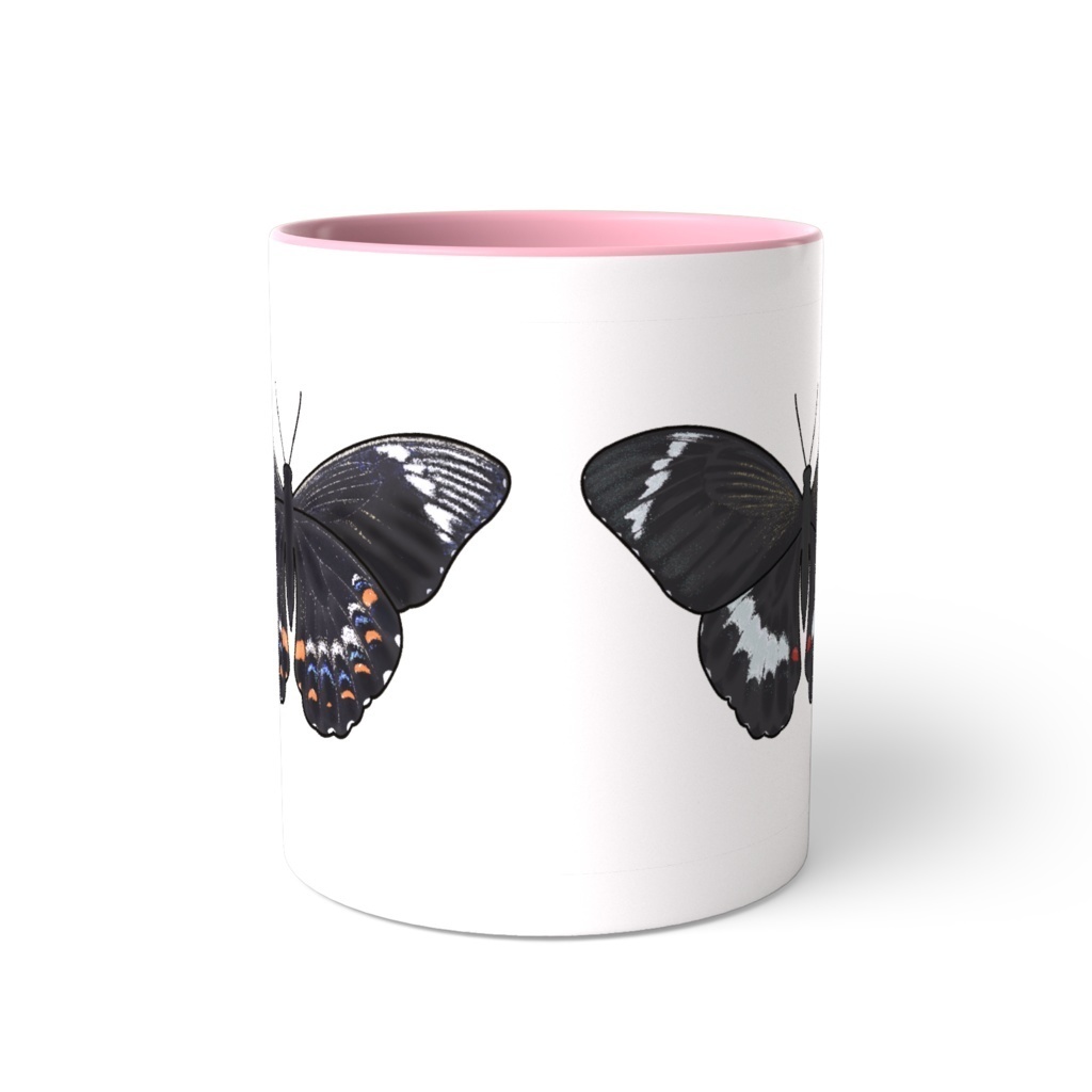 蝶柄マグ(オーチャード・スワローテイル)