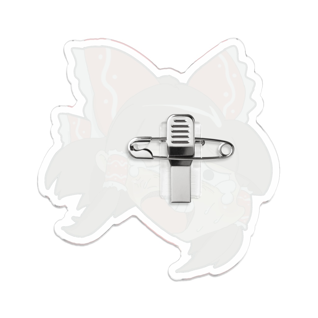 思い出しました?そう!アクリルバッジ!