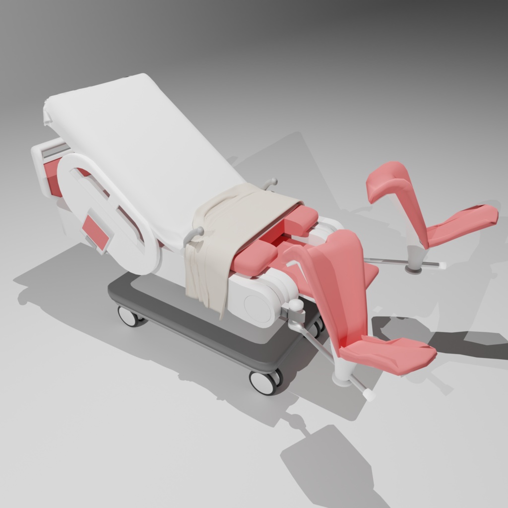 【3D素材.fbx】分娩台