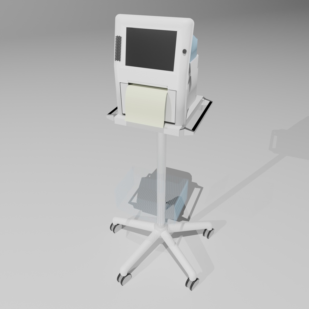 【3D素材.fbx】分娩監視装置