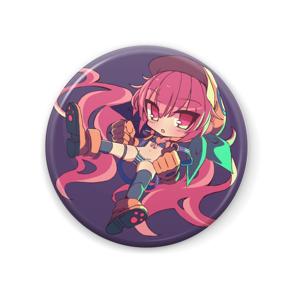 うちの子缶バッジ(キャンディ)