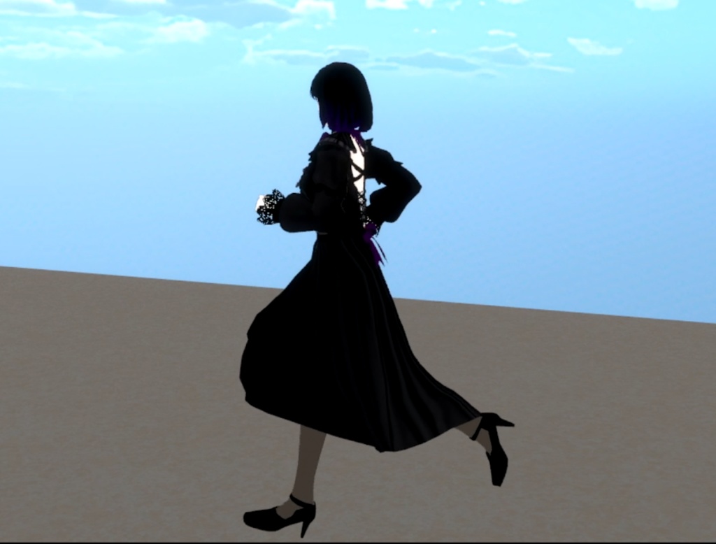 VRM1.0の機能を利用したスカート貫通対策(テストサンプル1)