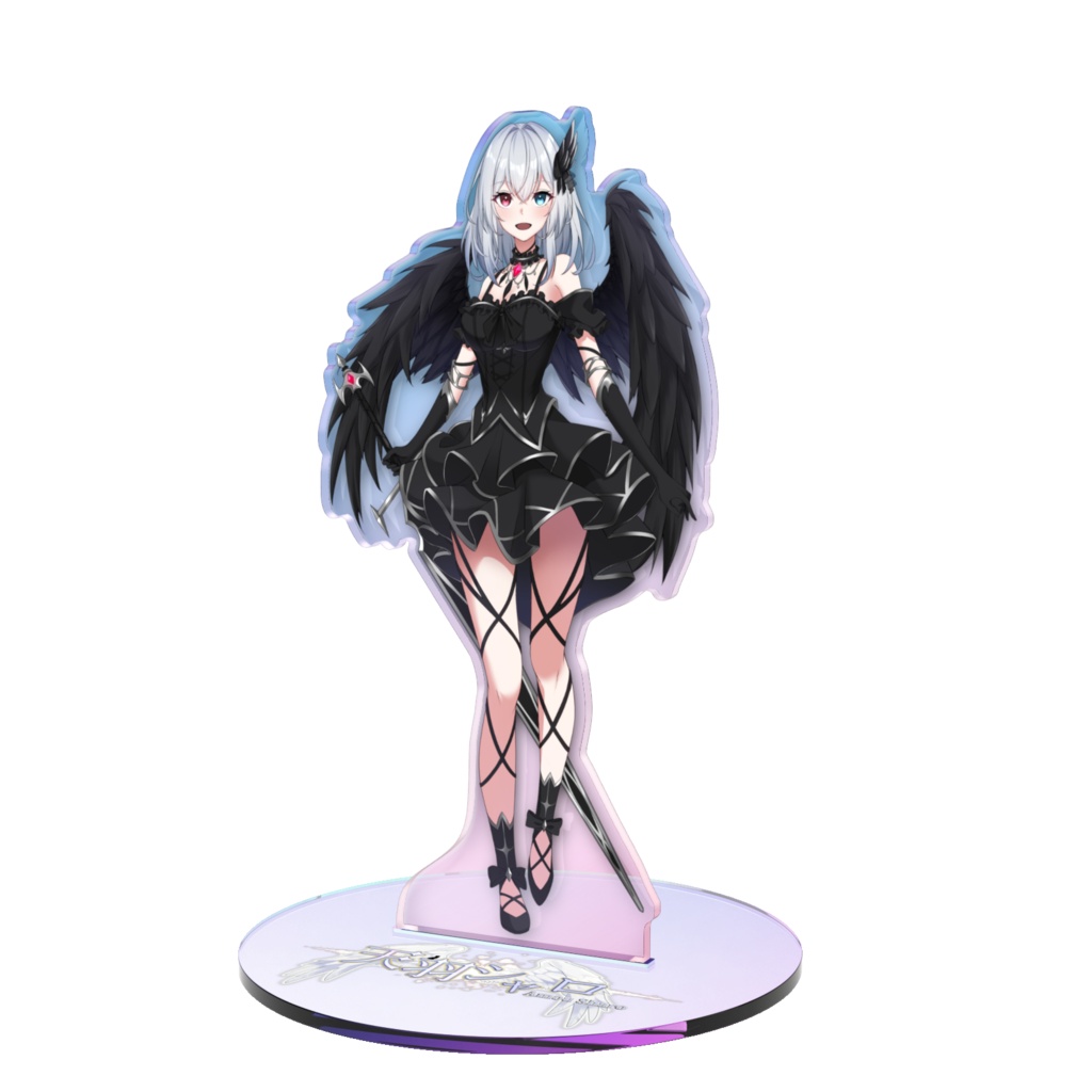 天羽シャロ(黒天使)オーロラアクスタ