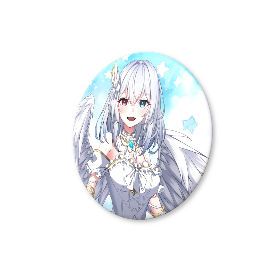 天羽シャロ缶バッジ(初期衣装)