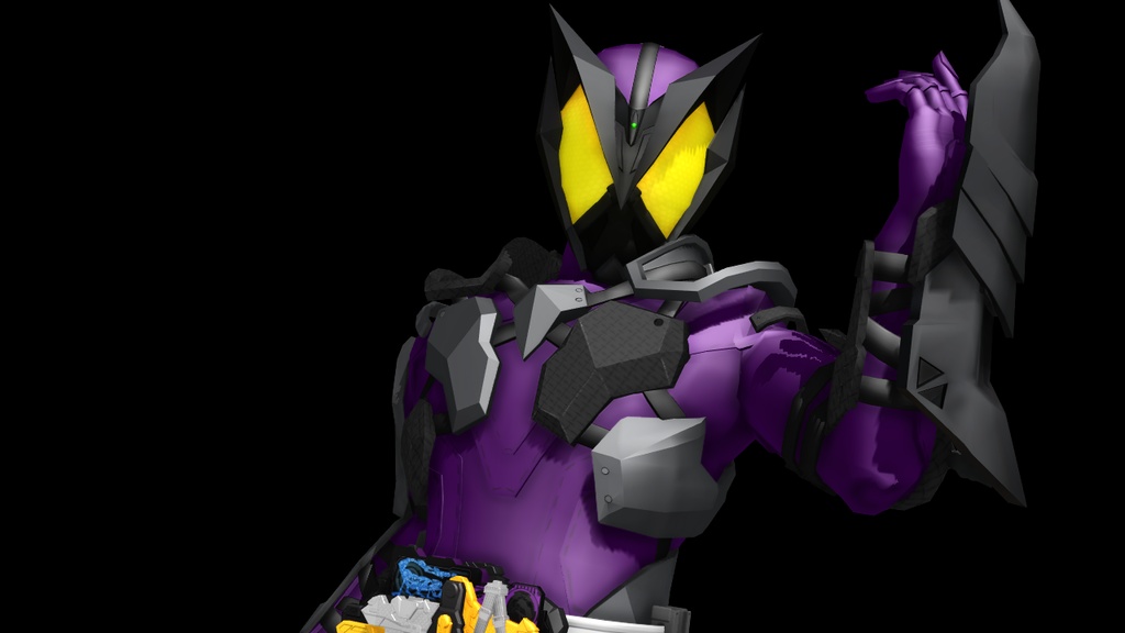 【MMDモデル配布】仮面ライダー滅