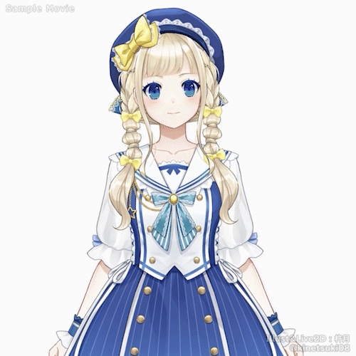 【VTS対応】セーラー服の女の子