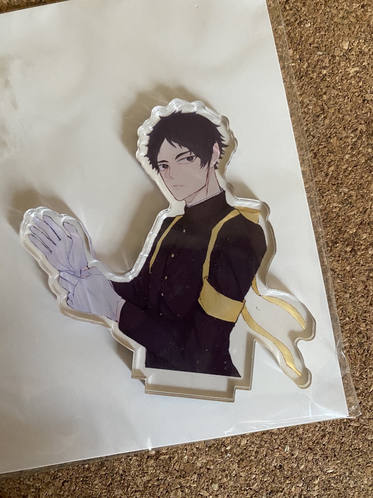 赤葦 応援団 アクリルスタンド 馬小屋 Booth