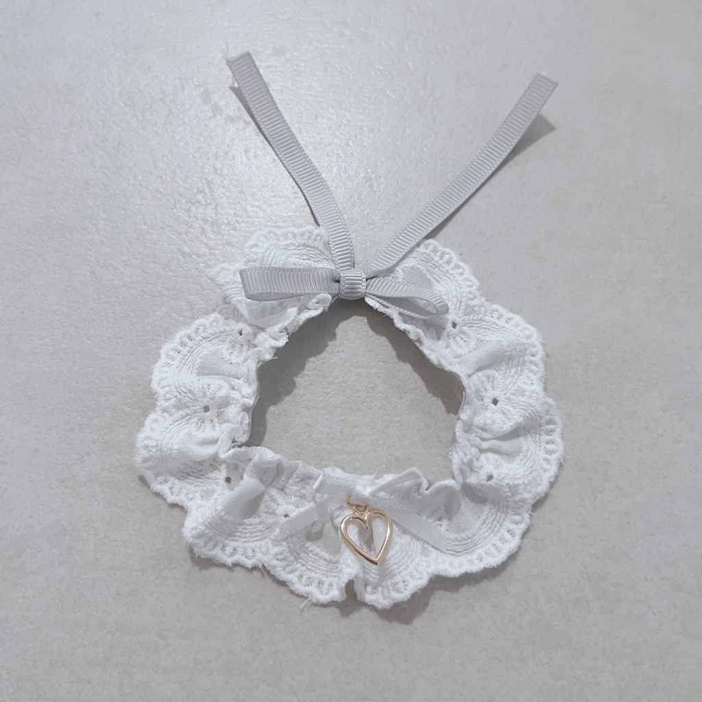 【オーダーつけ襟】frill / 12cm(いつぬい)用