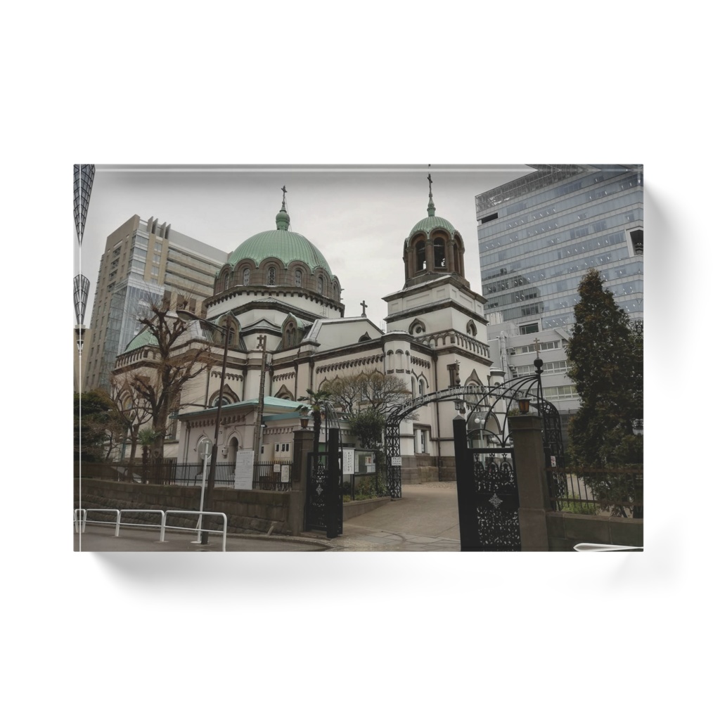 ニコライ堂(東京復活大聖堂)アクリルブロック