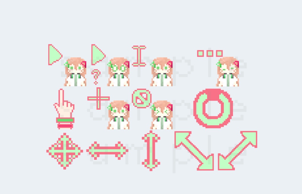 マウスカーソル制作