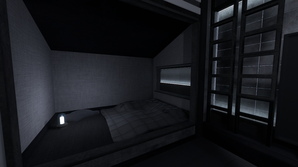 【VRChat向けワールド】MonotoneStyleRoom