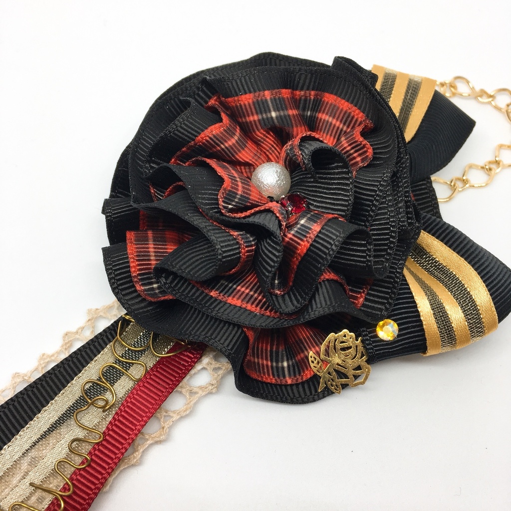 アメ独イメージ リボンバッグチャーム