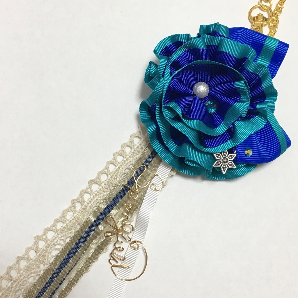 アメ独イメージ リボンバッグチャーム