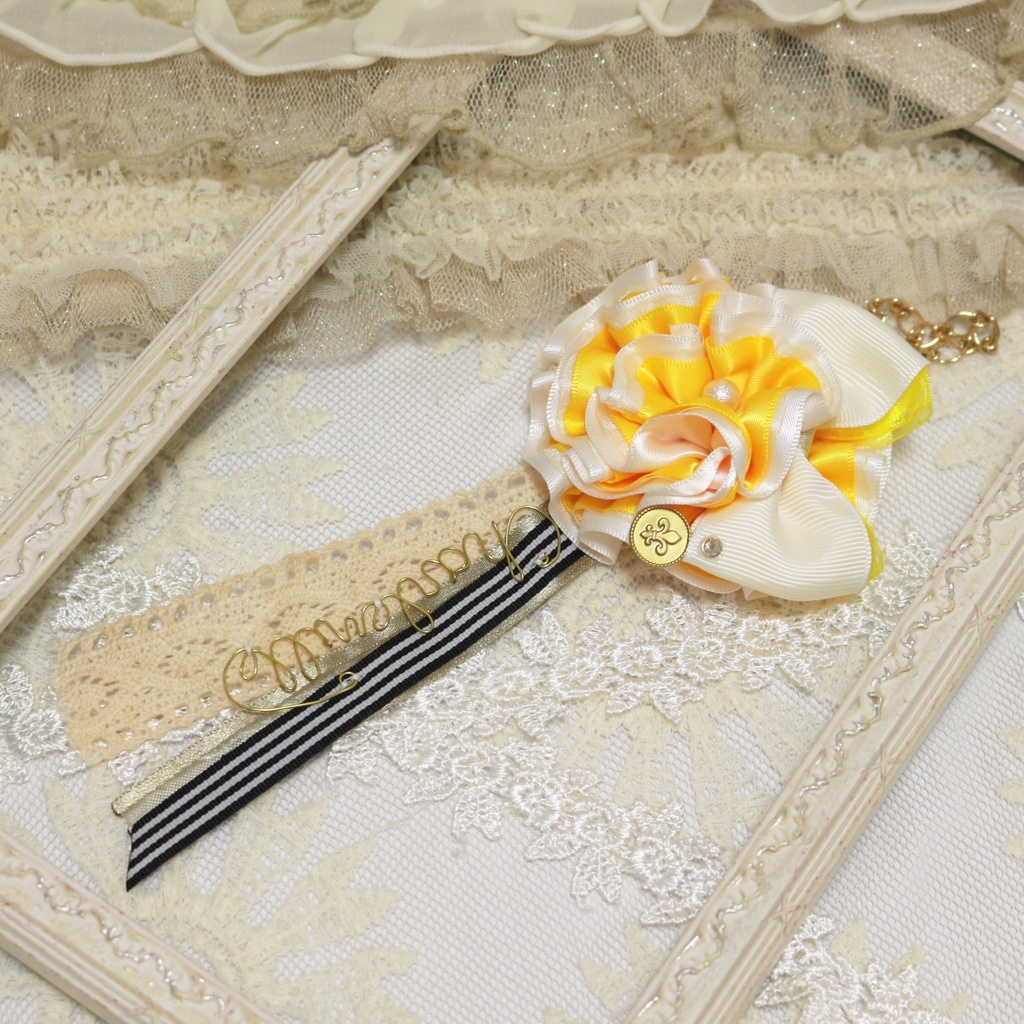 アメ独イメージ リボンバッグチャーム