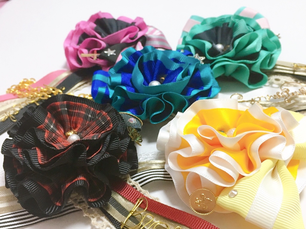 アメ独イメージ リボンバッグチャーム