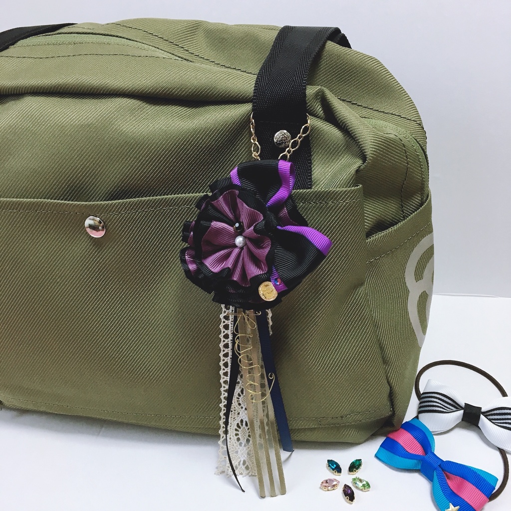 奇銃グループイメージ リボンバッグチャーム