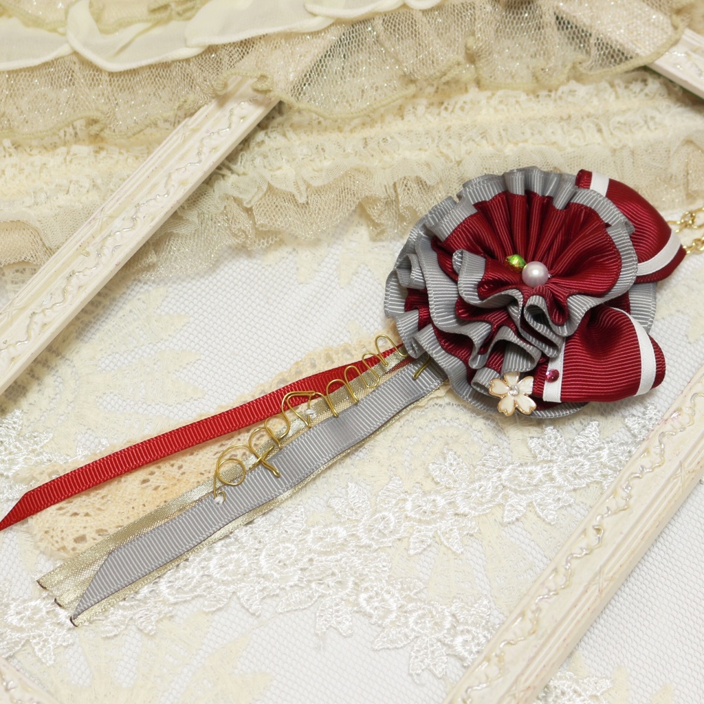 火縄銃イメージ リボンバッグチャーム