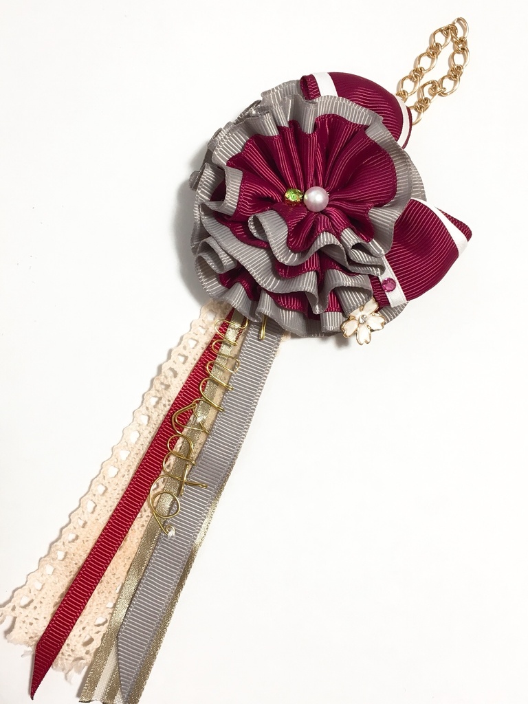 火縄銃イメージ リボンバッグチャーム