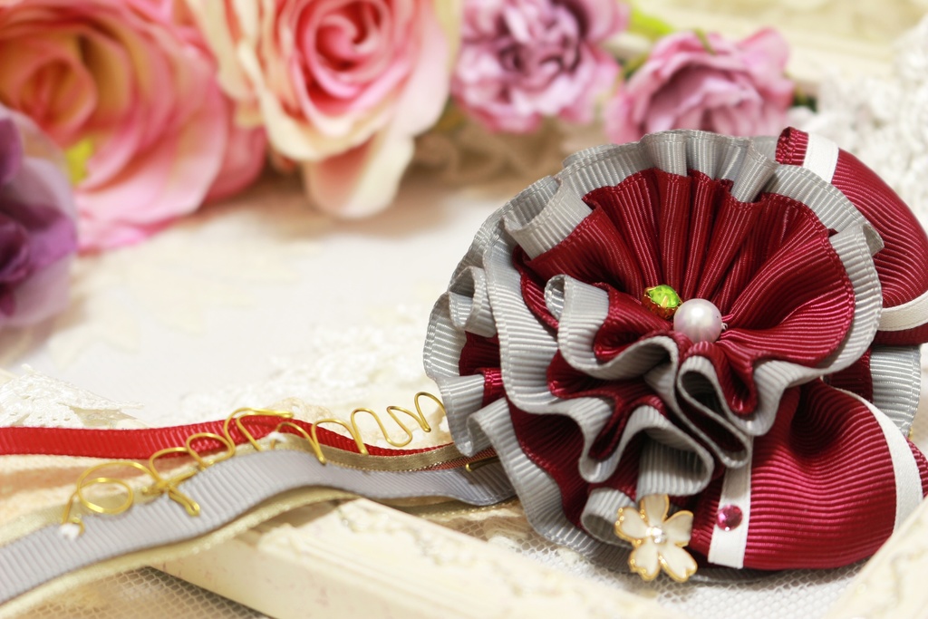 火縄銃イメージ リボンバッグチャーム