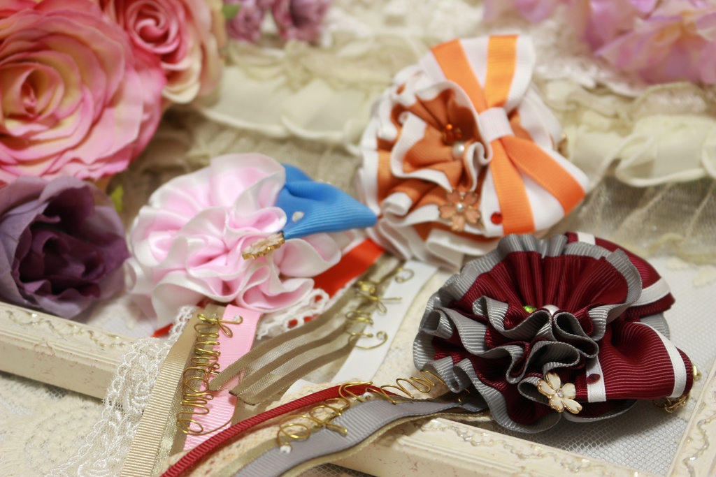 火縄銃イメージ リボンバッグチャーム