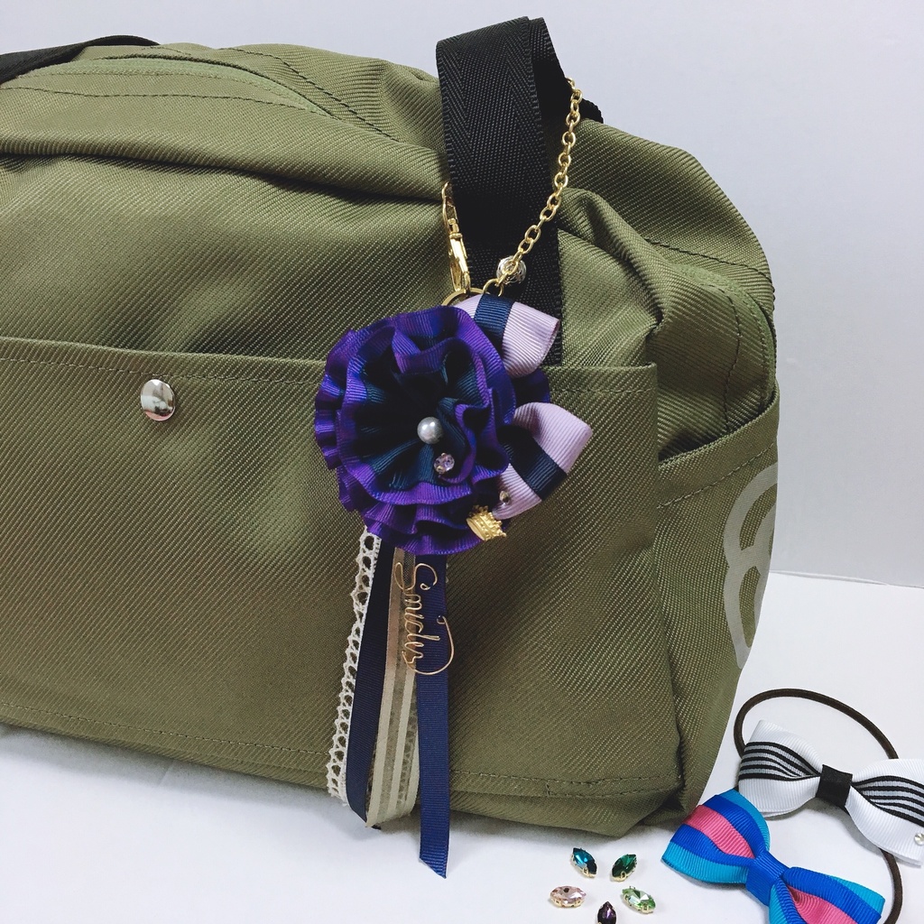 戊辰戦争イメージ リボンバッグチャーム